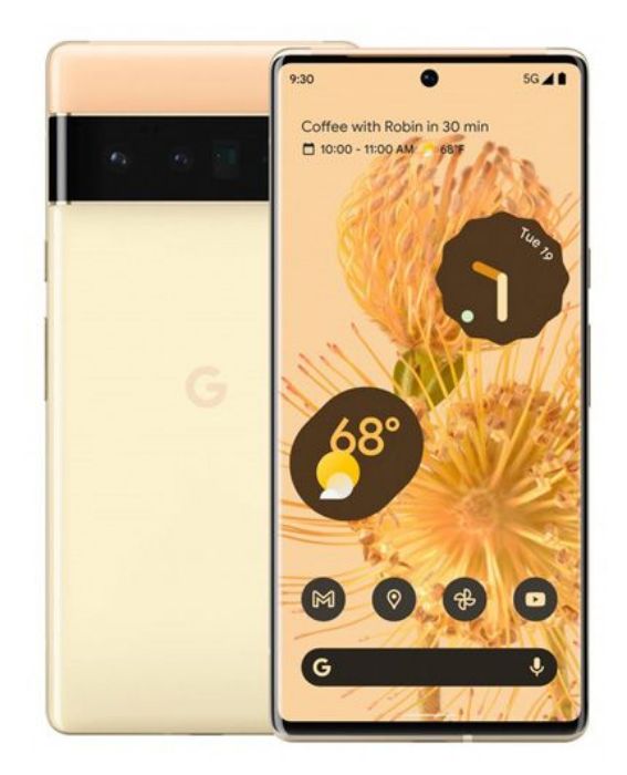 تصویر  گوشی موبایل گوگل مدل Pixel 6 Pro 5G ظرفیت 128 گیگابایت رم 12 گیگابایت