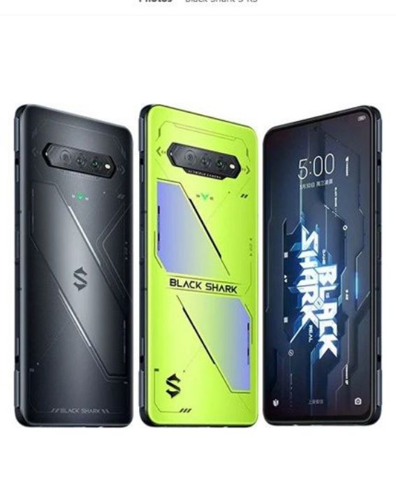 تصویر  گوشی موبایل شیائومی مدل بلک شارک 5RS 5G ظرفیت 256 گیگابایت رم 12 گیگابایت