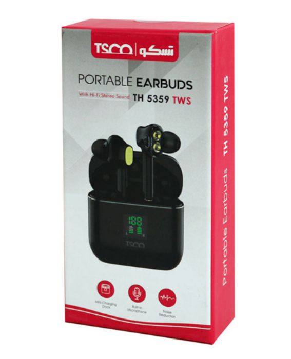 تصویر  هندزفری بی سیم تسکو مدل TH 5359