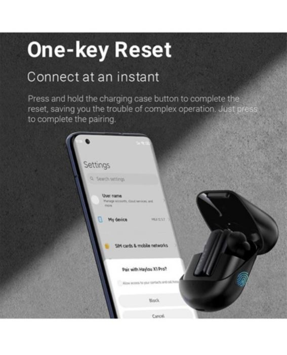 تصویر  هندزفری بی سیم هایلو مدل X1 pro