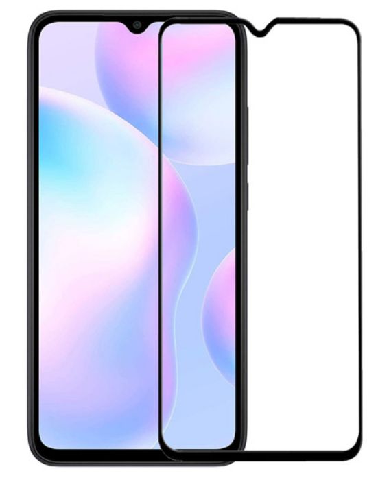 تصویر  محافظ تمام صفحه (گلس) شیائومی Redmi 9A , 9C , 9 Active , 10A , 10C , Poco C3 , C31