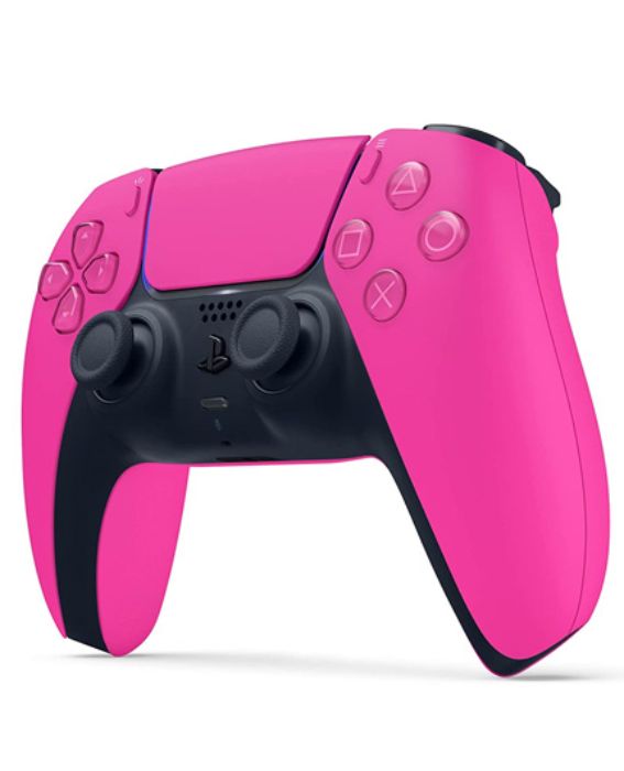 تصویر  دسته PS5 مدل DualSense Nova Pink صورتی