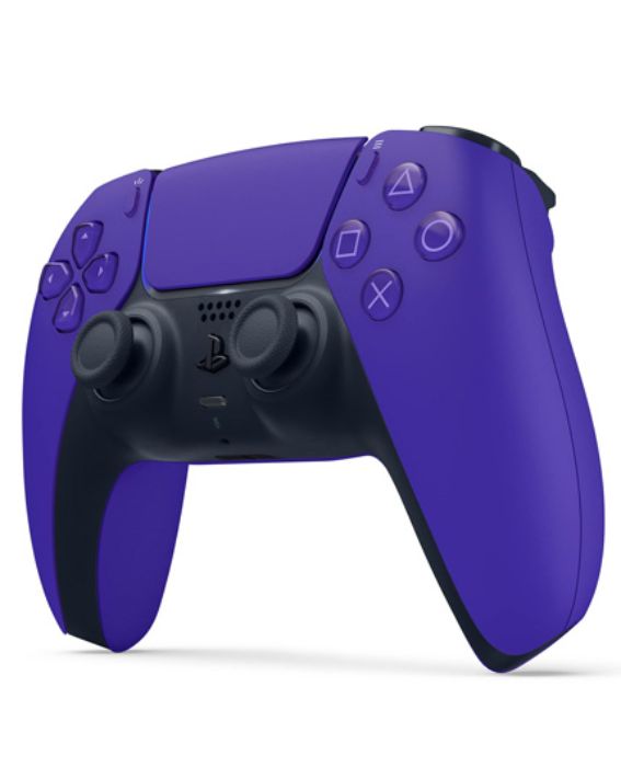 تصویر  دسته PS5 مدل DualSense Galactic Purple بنفش