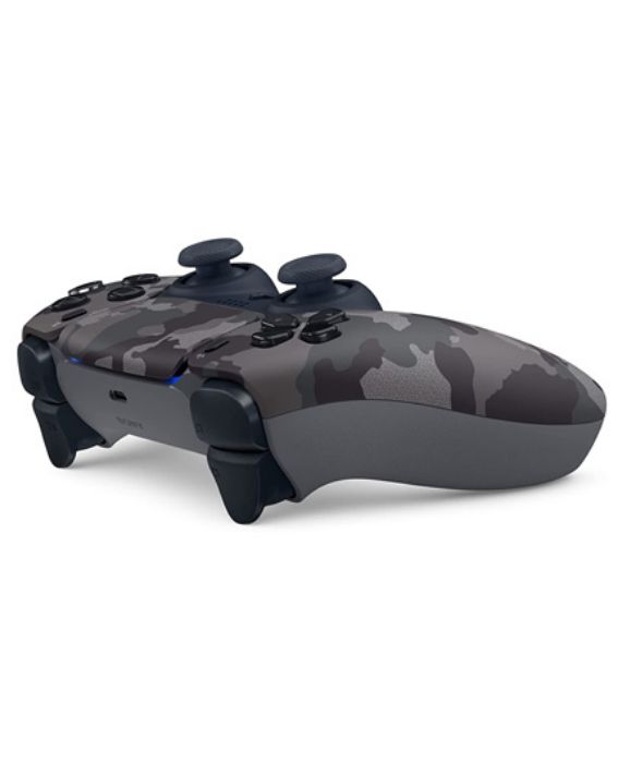 تصویر  دسته PS5 چریکی مدل DualSense Grey Camouflage
