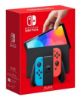تصویر  کنسول بازی نینتندو مدل Switch Neon Blue and Neon Red Joy-Con OLED
