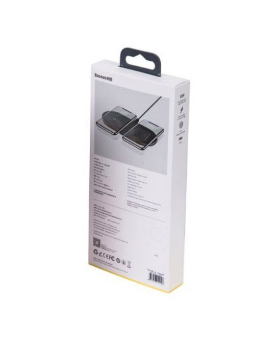 تصویر  شارژر بی سیم باسئوس مدل Max For Phones + Pods WXJK-01