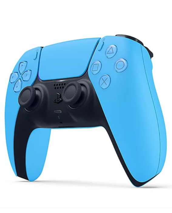 تصویر  دسته PS5 مدل DualSense Starlight Blue آبی