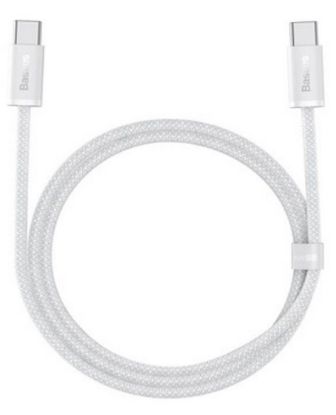 تصویر  کابل شارژ USB-C به USB-C باسئوس - 1 متر - مدل CALD000202
