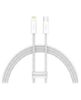 تصویر  کابل شارژ USB-C به لایتنینگ باسئوس - 1 متر - مدل CALD000002