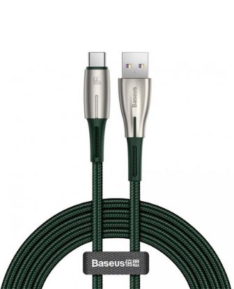 تصویر  کابل شارژ USB به USB-C باسئوس 1 متر مدل Catsd-m06