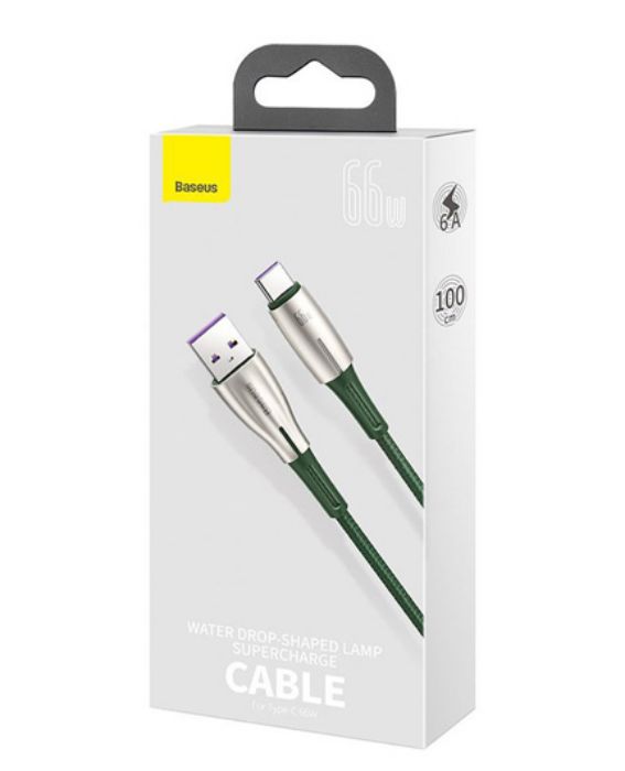 تصویر  کابل شارژ USB به USB-C باسئوس 1 متر مدل Catsd-m06