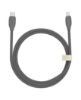 تصویر  کابل شارژ USB-C به Lightning باسئوس 1.2 متر Jelly Liquid Silica Gen Series مدل CAGD020001
