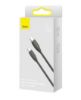 تصویر  کابل شارژ USB-C به Lightning باسئوس 1.2 متر Jelly Liquid Silica Gen Series مدل CAGD020001