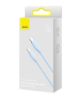 تصویر  کابل شارژ USB-C به Lightning باسئوس 1.2 متر Jelly Liquid Silica Gen Series مدل CAGD020001