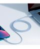 تصویر  کابل شارژ USB-C به Lightning باسئوس 1.2 متر Jelly Liquid Silica Gen Series مدل CAGD020001
