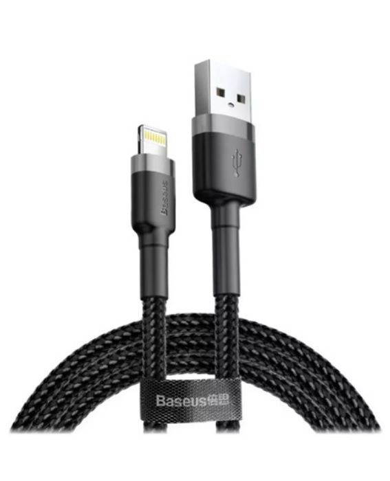 تصویر  کابل شارژ USB به Lightning باسئوس 0.5 متر مدل CALKLF-AG1