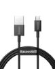 تصویر  کابل شارژ USB به microUSB باسئوس 1 متر مدل Superior CAMYS-A01
