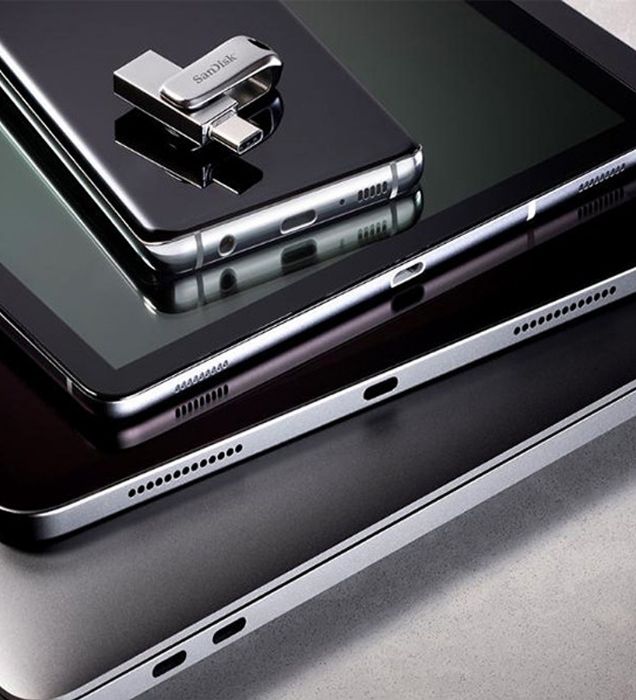 تصویر  فلش مموری سن دیسک 32 گیگابایت مدل Ultra Dual Drive Luxe