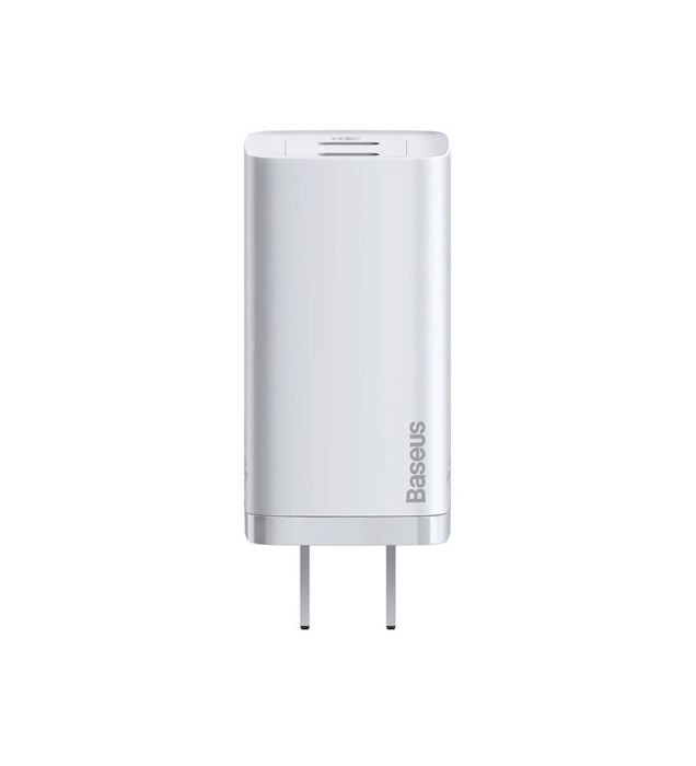 تصویر  شارژر دیواری باسئوس 65 وات مدل GaN2 Lite US CCGAN2L-F01 (دو پورت)