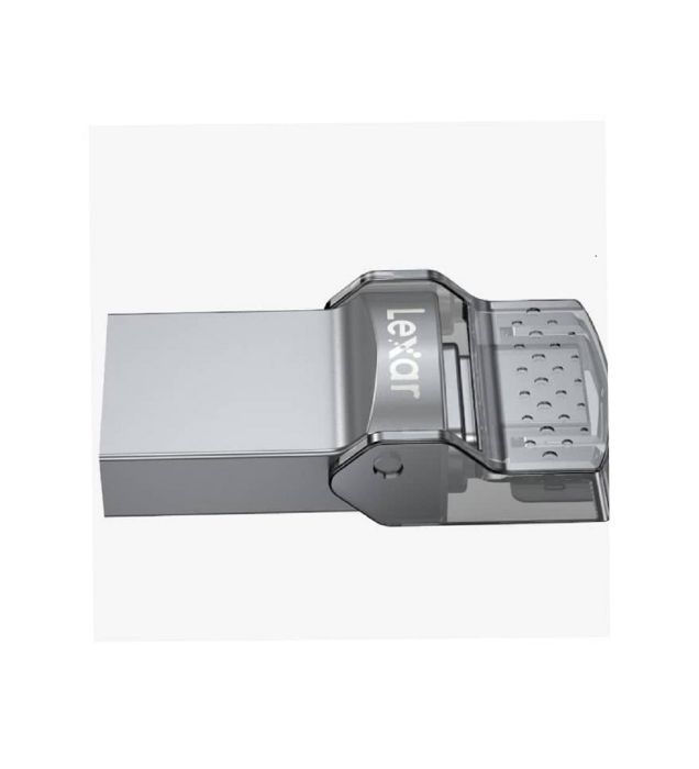 تصویر  فلش مموری OTG لکسار 64 گیگابایت مدل D35C USB 3.1 OTG TYPE-C
