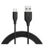 تصویر  کابل 1.8 متری شارژ USB به MicroUSB انکر مدل PowerLine A8133
