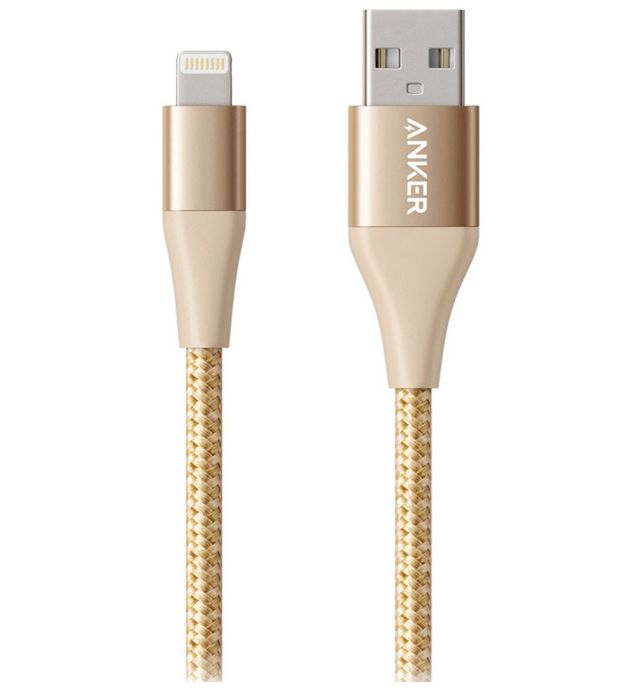 تصویر  کابل 0.9 متری شارژ USB به Lightning انکر مدل Powerline+ II A8452