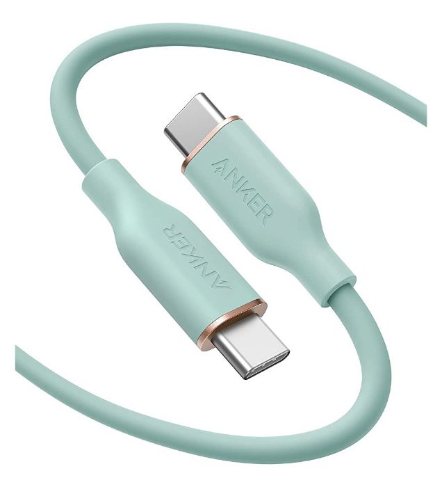 تصویر  کابل 1.8 متری شارژ USB Type-C به USB Type-C انکر مدل PowerLine III Flow A8553