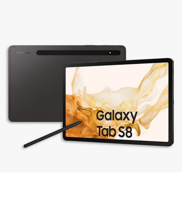 تصویر  تبلت گلکسی Tab S8 سامسونگ 5G - حافظه 128 گیگابایت - رم 8 گیگابایت
