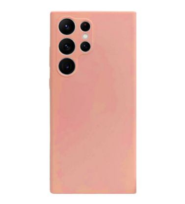 تصویر  قاب محافظ سیلیکونی برای گوشی سامسونگ گلکسی S23 Ultra (صورتی)