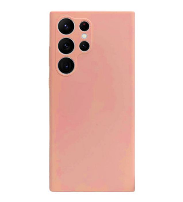 تصویر  قاب محافظ سیلیکونی برای گوشی سامسونگ گلکسی S23 Ultra (صورتی)