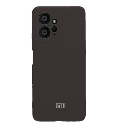 تصویر  قاب محافظ سیلیکونی برای گوشی شیائومی ردمی Note 12 4G (مشکی)
