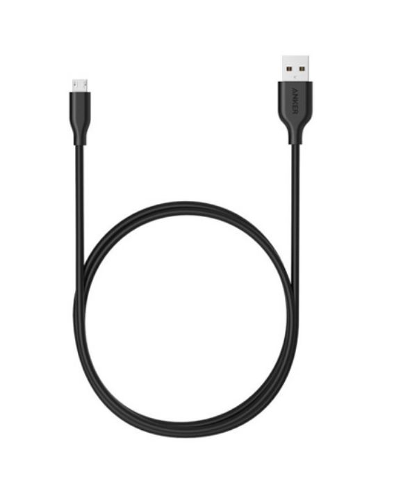 تصویر  کابل شارژ اندروید یو اس بی به میکرو یو اس بی انکر مدل PowerLine A8132 طول 0.9 متر