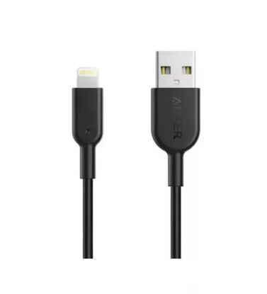 تصویر  کابل شارژ USB به Lightning انکر 0.9 متر مدل Powerline II A8432