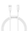 تصویر  کابل 2 متری شارژ USB به USB Type-C باسئوس مدل Superior Series CATYS-A 6A