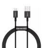 تصویر  کابل 1 متری شارژ USB به Lightning باسئوس مدل CALYS-A01
