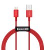تصویر  کابل 1 متری شارژ USB به Lightning باسئوس مدل CALYS-A01