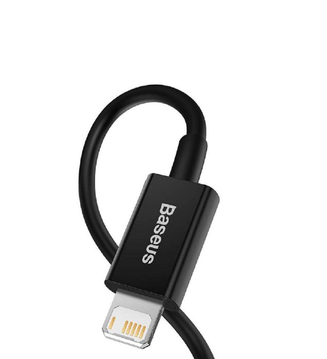 تصویر  کابل 1 متری شارژ USB به Lightning باسئوس مدل CALYS-A01