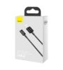 تصویر  کابل 1 متری شارژ USB به Lightning باسئوس مدل CALYS-A01
