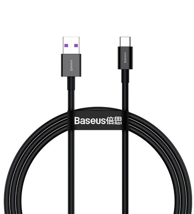 تصویر  کابل 2 متری شارژ USB به USB Type-C باسئوس مدل CATYS-A