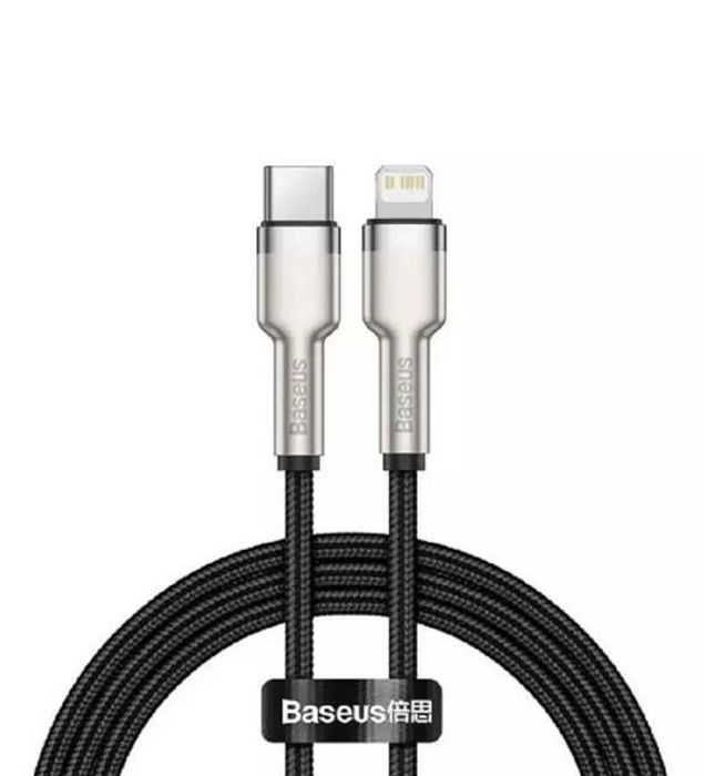تصویر  کابل 1 متری شارژ USB Type-C به Lightning باسئوس مدل CATLJK-A