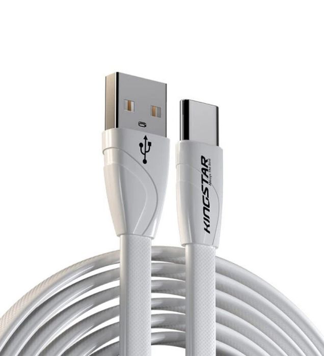 تصویر  کابل شارژ USB به USB Type-C کینگ استار 1.2 متر مدل K112C