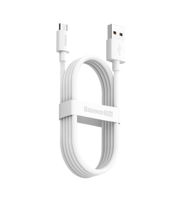 تصویر  کابل شارژ USB به microUSB باسئوس 1.5 متر مدل TZCAMZJ