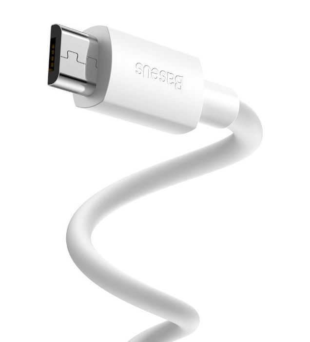 تصویر  کابل شارژ USB به microUSB باسئوس 1.5 متر مدل TZCAMZJ