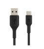 تصویر  کابل شارژ 1 متری بلکین Usb به Type - Cمدل CAB001bt1MBK