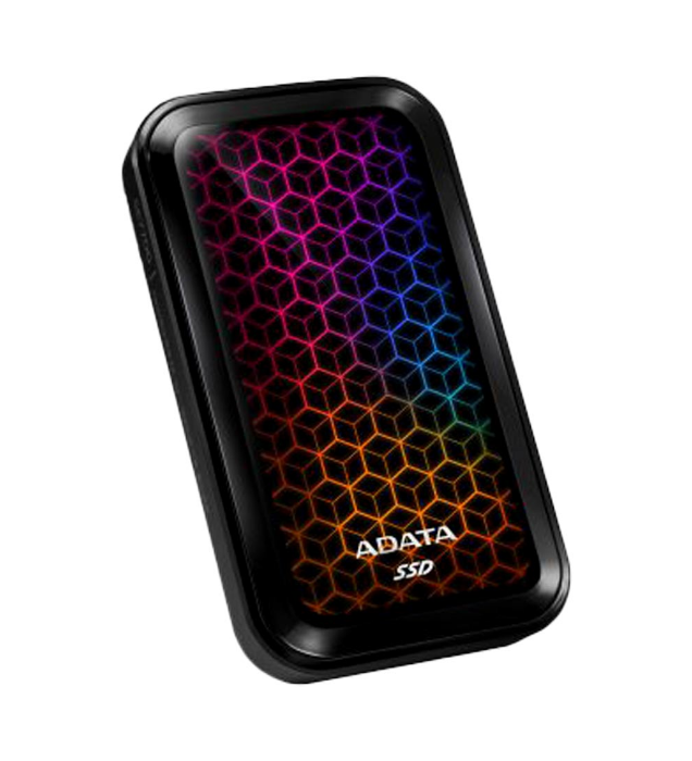 تصویر  هارد اکسترنال ای دیتا مدل RGB LIGHTING SE770G ظرفیت 512 گیگابایت