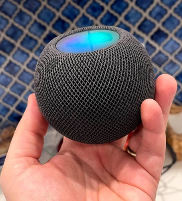 تصویر  اسپیکر بلوتوثی اپل مدل HomePod Mini