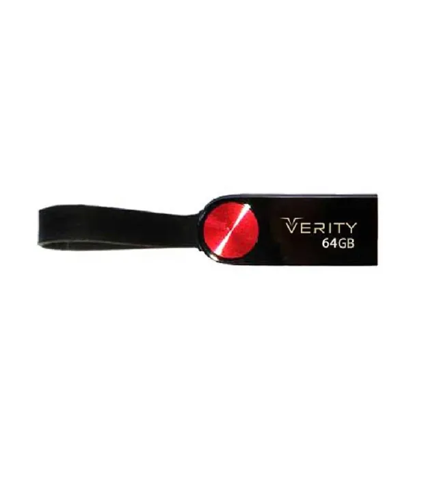تصویر  فلش مموری وریتی مدل V815 ظرفیت 64 گیگابایت قرمز