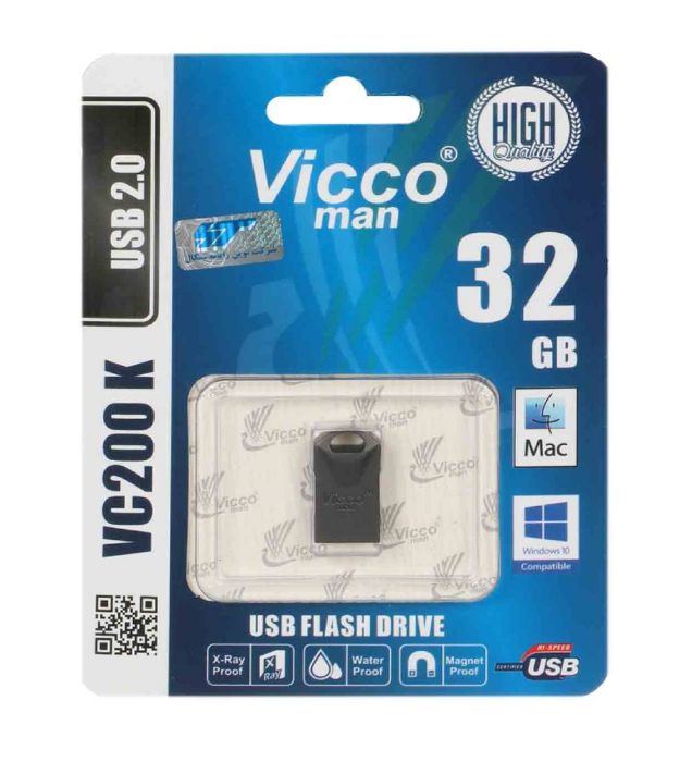 تصویر  فلش مموری ویکومن مدل VC200 USB2.0 ظرفیت 32 گیگابایت