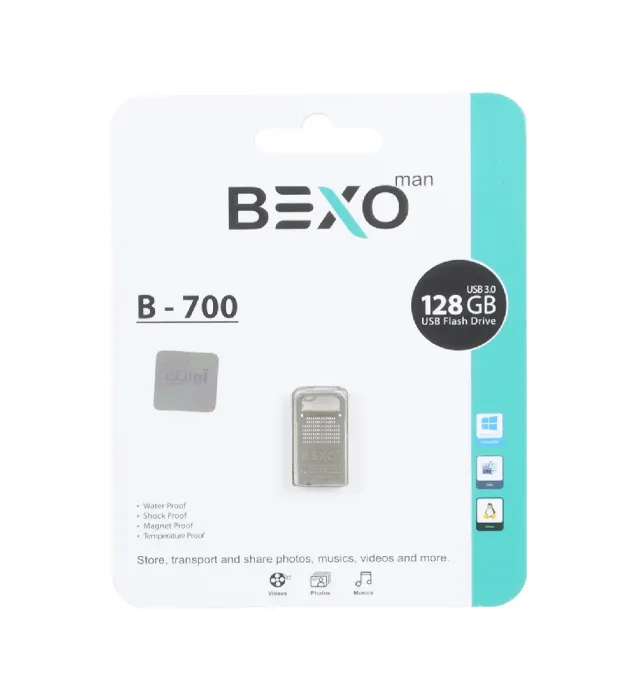 تصویر  فلش مموری بکسو  128 گیگابایت مدل B-700 USB3.0