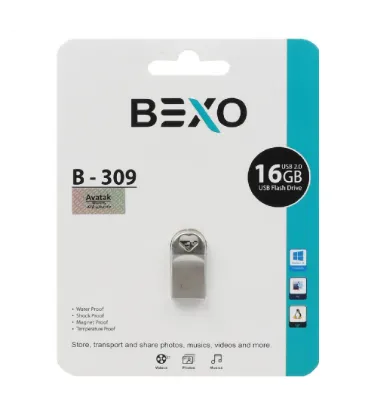 تصویر  فلش مموری بکسو 16 گیگابایت مدل B-309 USB2.0